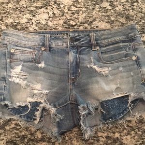 Jean shorts